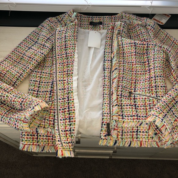 halogen tweed jacket